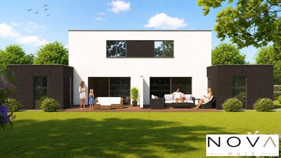 NOVA-HUIS.NL geschakelde woningen TK50 2 onder 1 kap levensloopbestendig