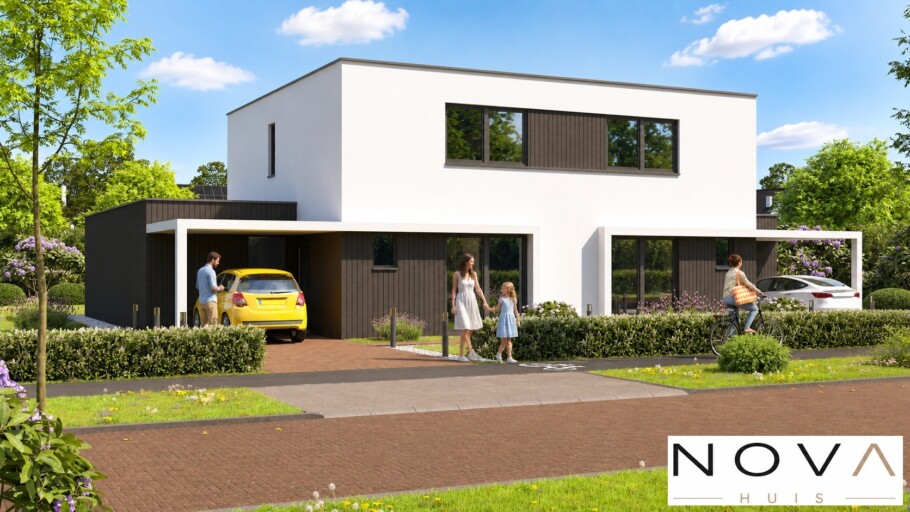 NOVA-HUIS.NL geschakelde woningen TK50 2 onder 1 kap levensloopbestendig