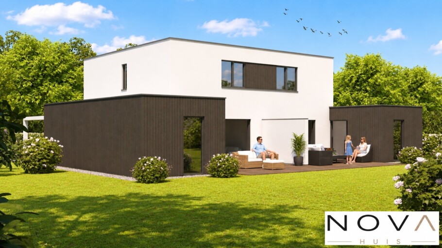 NOVA-HUIS.NL geschakelde woningen TK50 2 onder 1 kap levensloopbestendig