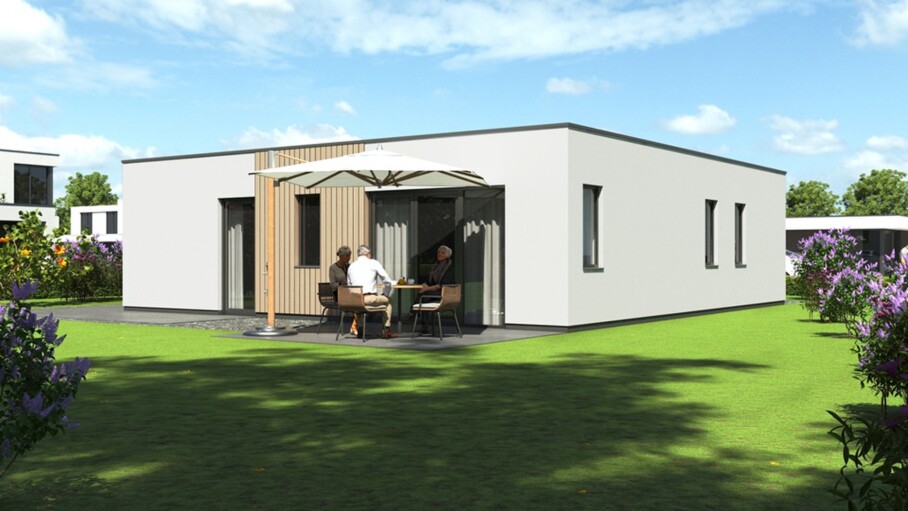 A 60 moderne bungalow of tweede woning vakantiehuis 
