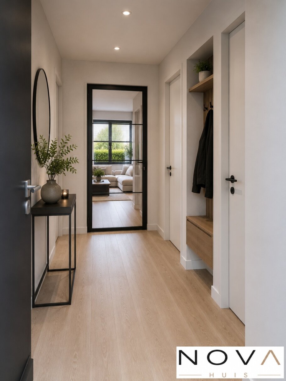 Modern interieur van levensloopbestendige bungalow A-163