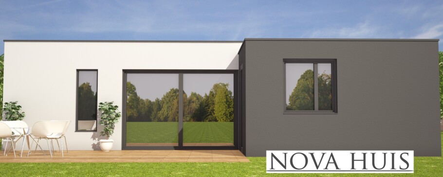 NOVA-HUIS A111 levensloopbestendige bungalow ontwerp en bouw Staalframebouw Nederland 