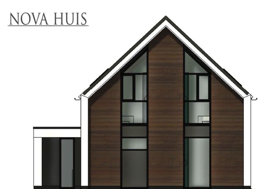 NOVA-HUIS type 154 schuur kap woning