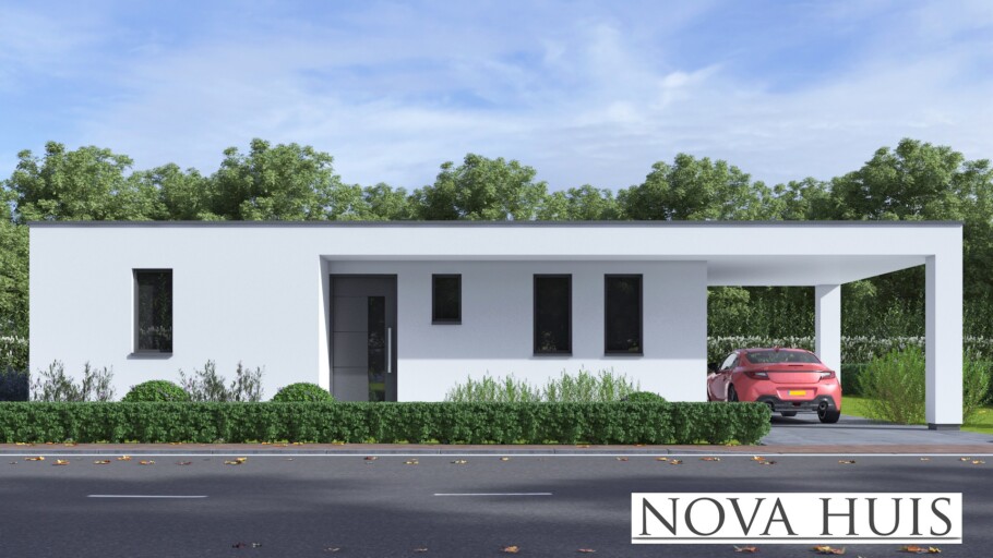 NOVA-HUIS type A166 levensloopbestendige woning Staalframebouw Nederland 