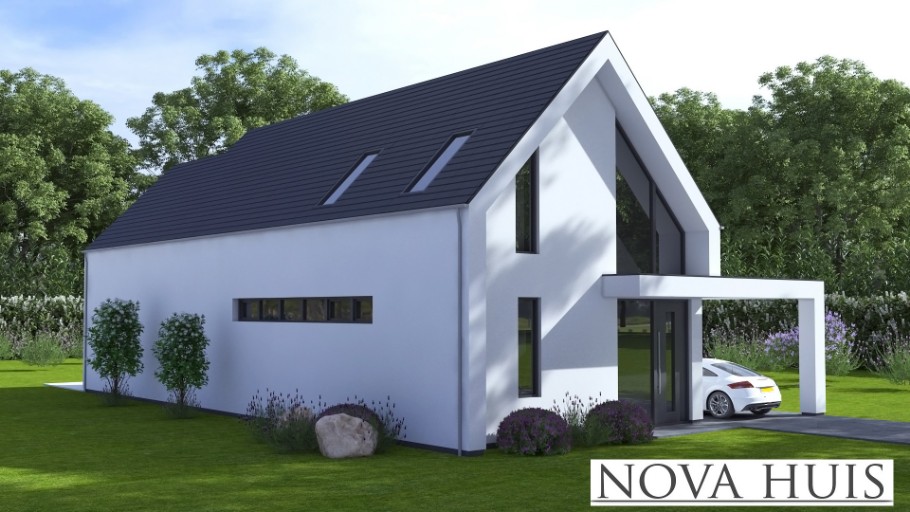 NOVA HUIS moderne kapwoning met inpandig balkon K131