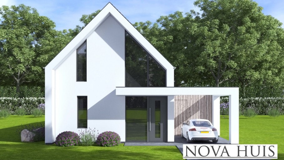 NOVA HUIS moderne kapwoning met inpandig balkon K131