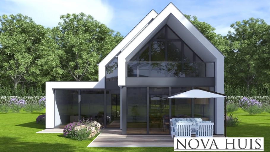 NOVA HUIS moderne kapwoning met inpandig balkon K131