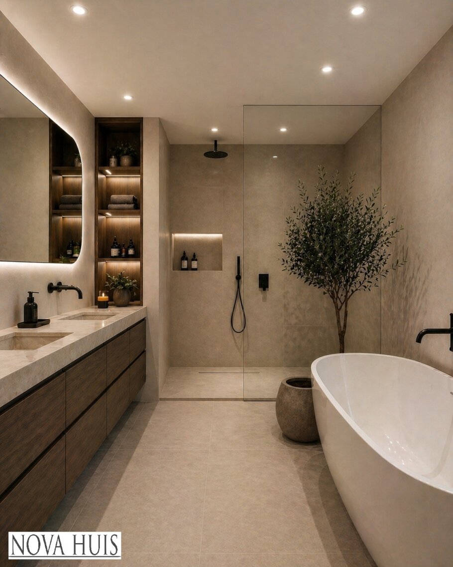 NOVA HUIS 2026 type K129 strakke schuurwoning interieur inspiratie foto's printerest instagram