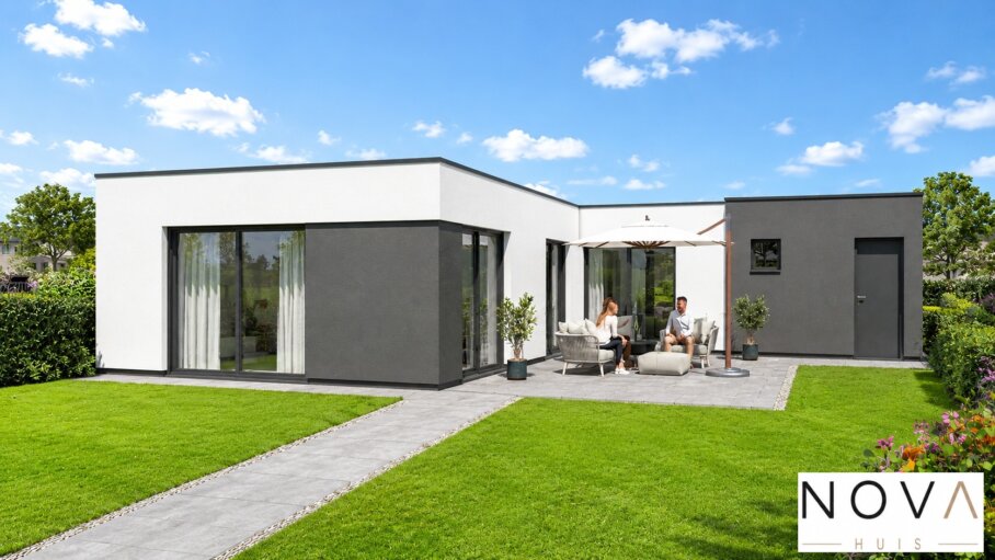 Moderne levensloopbestendige woning A-178 met plat dak en patio