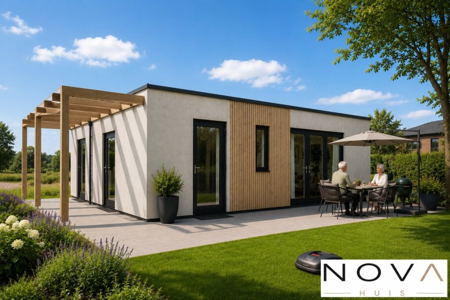Moderne gelijkvloerse woning A-60 met diverse voorbeeld indelingen. 
