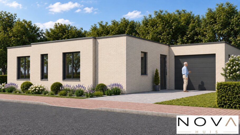 excellente gelijkvloerse woning A-152 met geïntegreerde garage