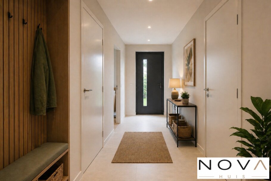 Modern interieur van levensloopbestendige bungalow A-163