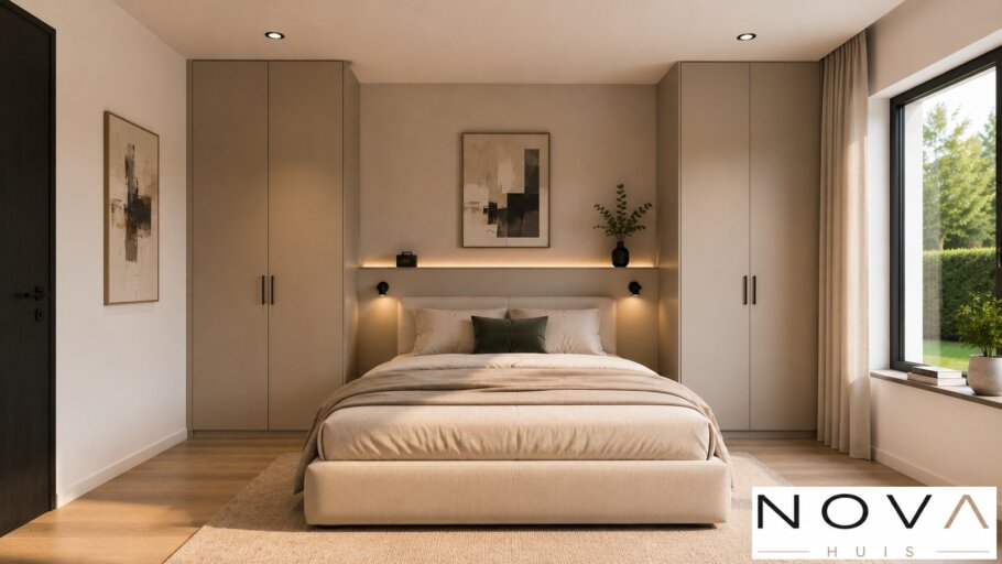 Modern interieur van levensloopbestendige bungalow A-163