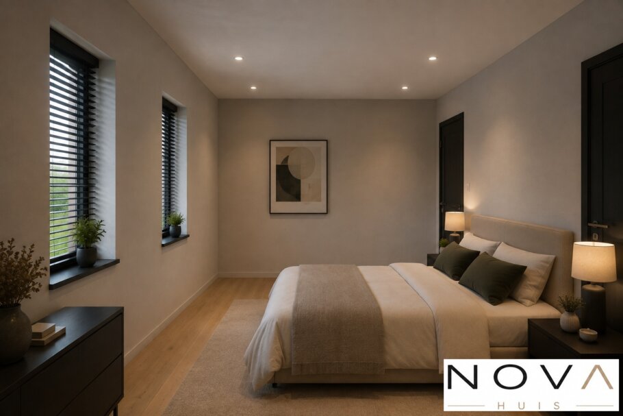 Luxe interieur moderne gelijkvloerse woning NOVA HUIS A-152