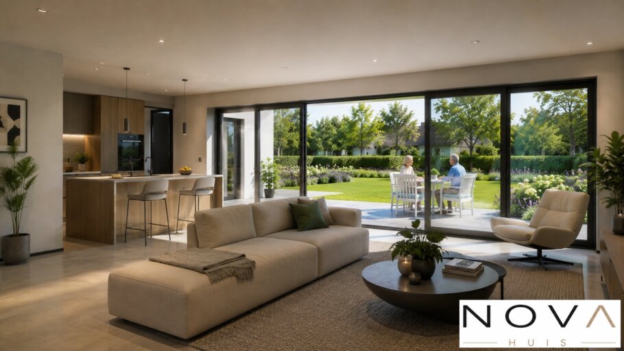 Modern interieur gelijkvloerse woning NOVA HUIS A-162