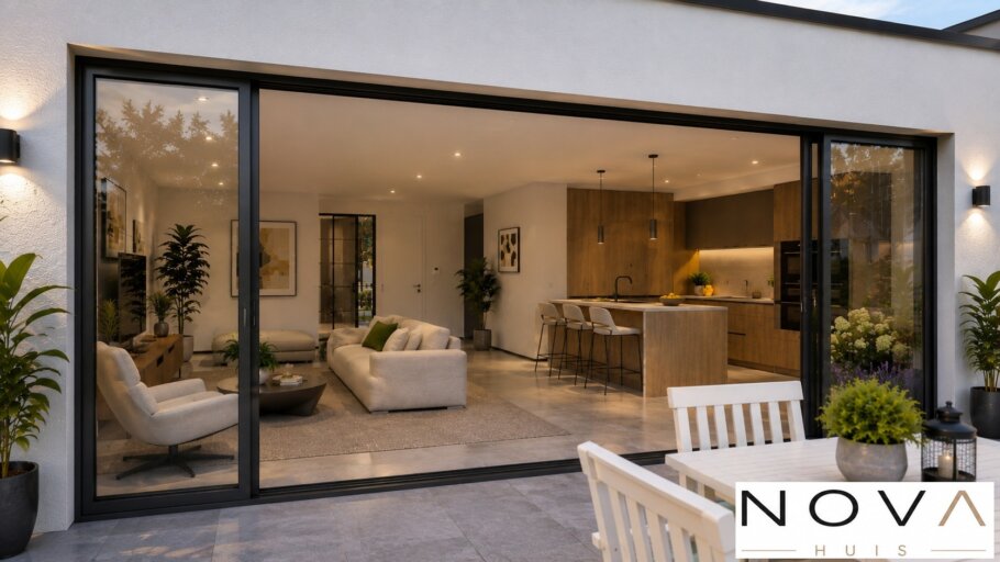 Modern interieur gelijkvloerse woning NOVA HUIS A-162