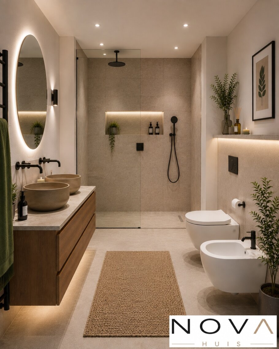 Modern interieur gelijkvloerse woning NOVA HUIS A-162