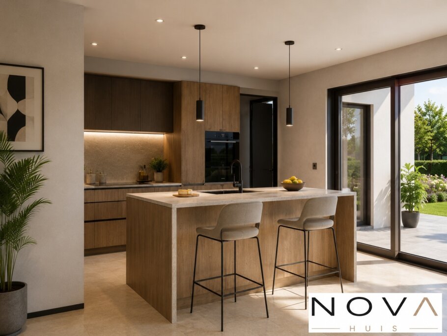 Modern interieur gelijkvloerse woning NOVA HUIS A-162
