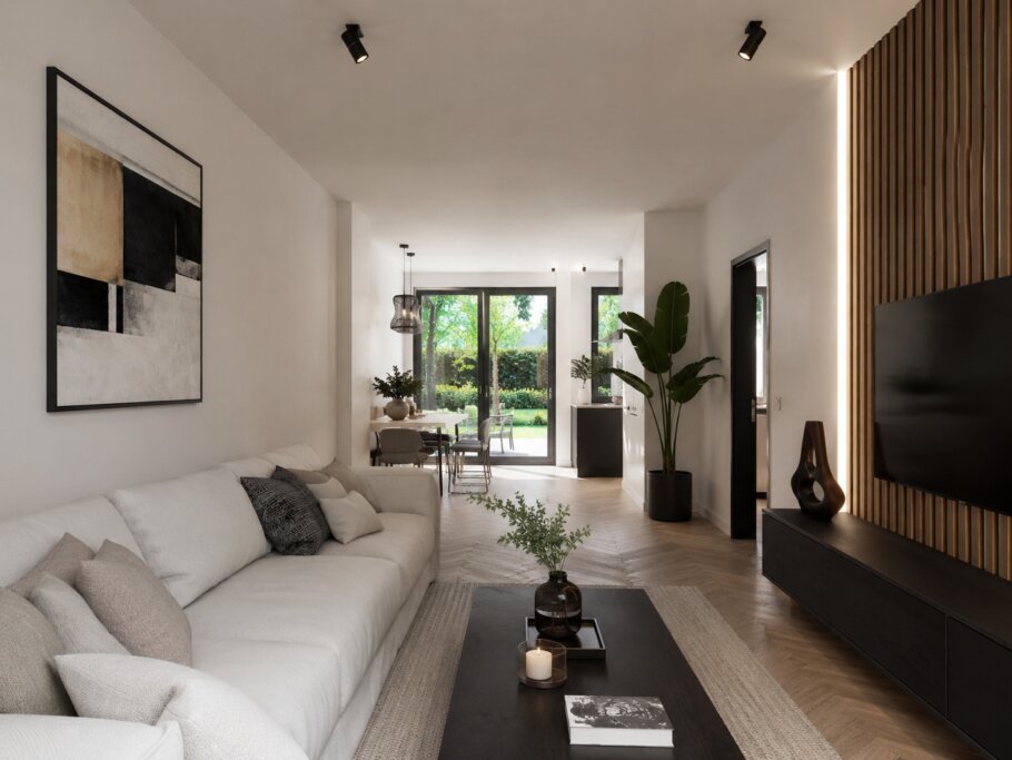 Interieur moderne geschakelde woning TK-49 NOVA HUIS