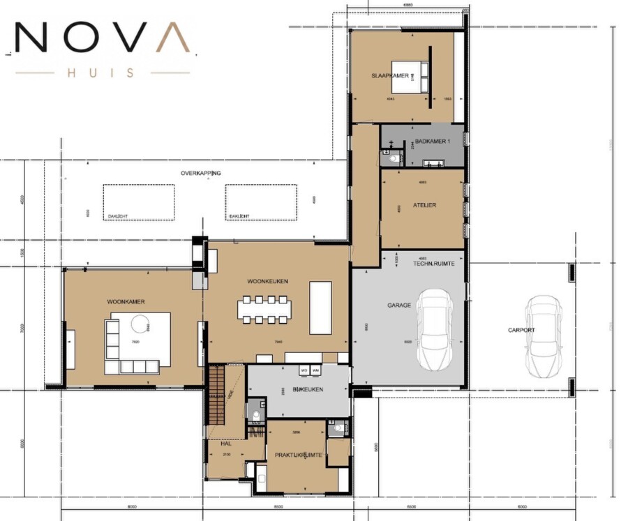 NOVA-HUIS moderne architectuur type 399 