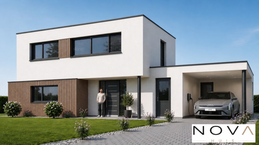 NOVA-HUIS moderne kubische woning type K-392