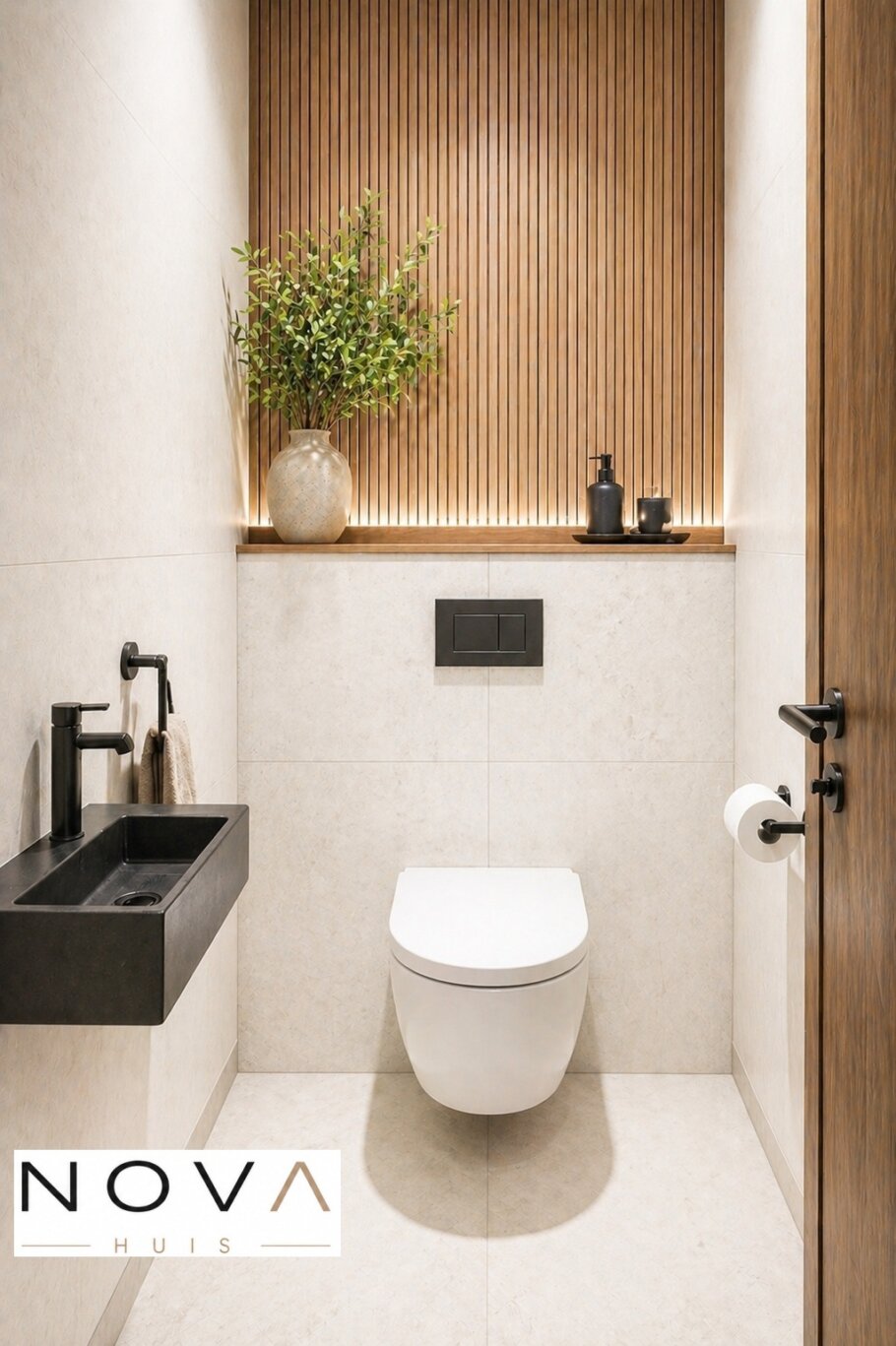 bekijk het moderne minimalistisch interieur voor NOVA HUIS ontwerp K-402