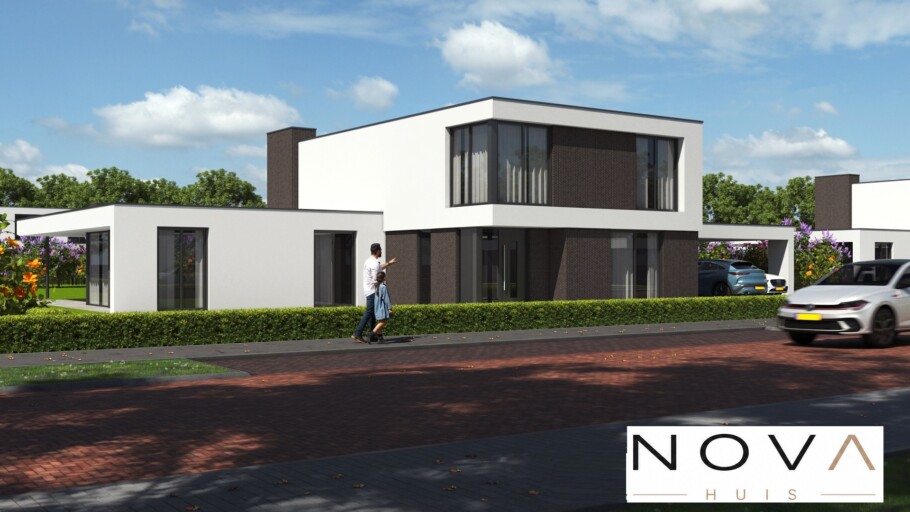 bekijk de royale woon-werk villa type K-399