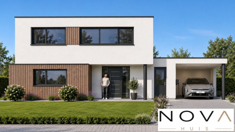 NOVA-HUIS moderne kubische woning type K-392