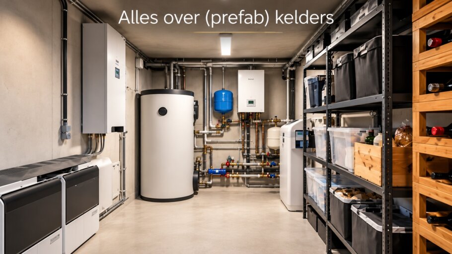 Bekijk inspiratie beelden van invullingen van Prefab kelders