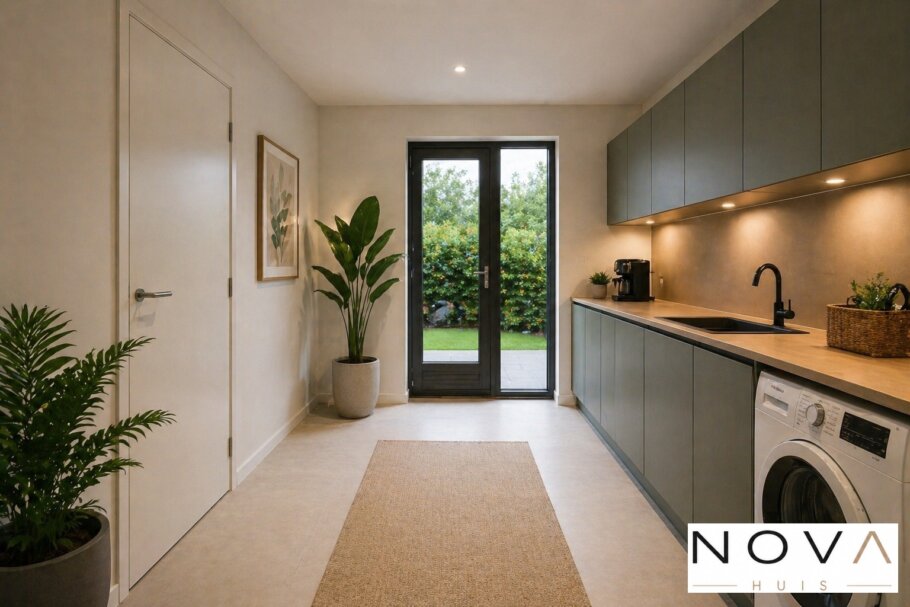 Modern interieur van levensloopbestendige woning A-201 met luxe leefkeuken en veel daglicht